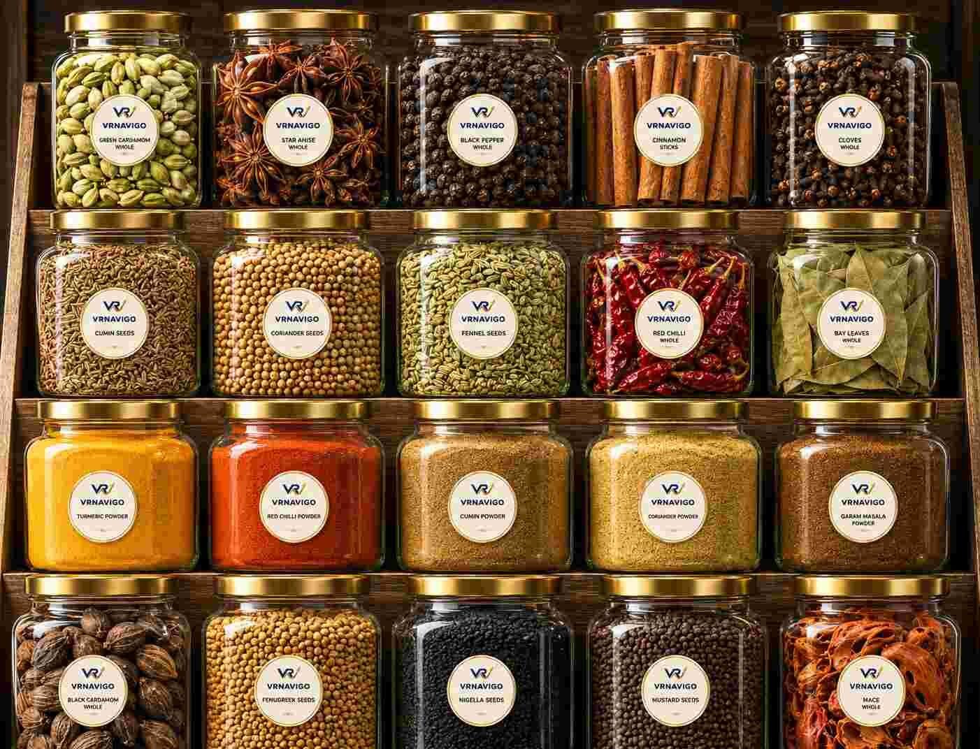 spices packaging